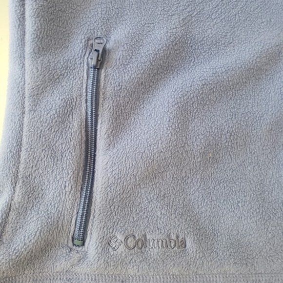 Columbia - XL - periwinkle - full zip vest - Picture 2 of 10